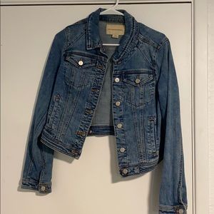anthropologie pilcro classic denim jacket